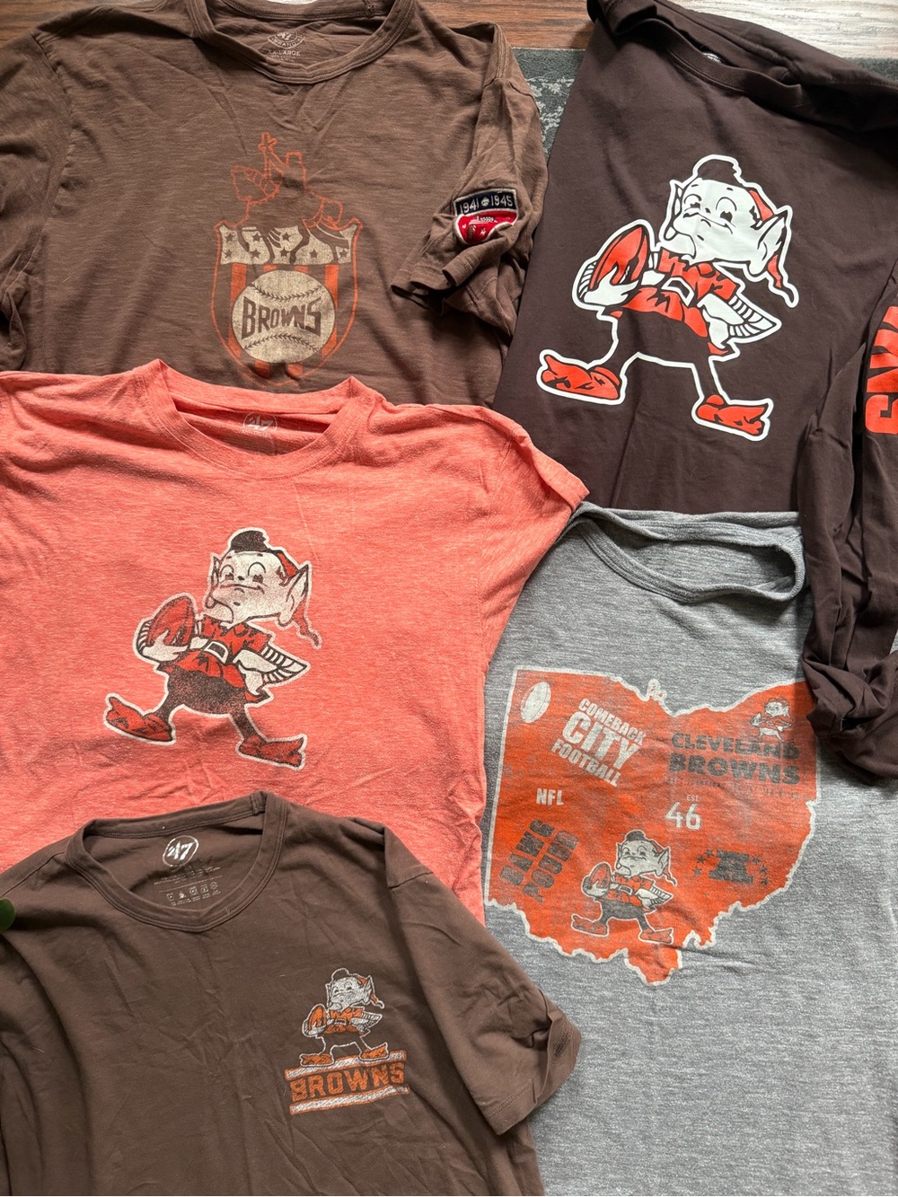 Cleveland Browns shirt bundle - 47 brand